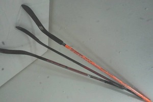 lot 211 image: Franklin, Bauer and CCM hockey sticks