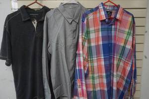 lot 257 image: Mens XL Shirts