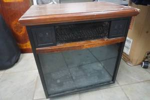 lot 305 image: Electric Fireplace Heater