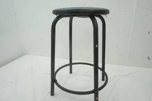 lot 306 image: Black Stool