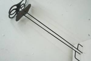 lot 312 image: Heavy metal yard holders