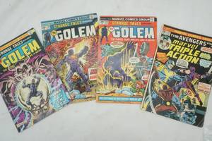 lot 323 image: 4 Comics Marvel Strange Tales & Marvel Triple Action