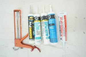 lot 346 image: Caulking Gun and variety of Caulking
