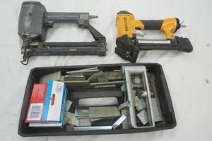 lot 350 image: Two Air Staple Guns