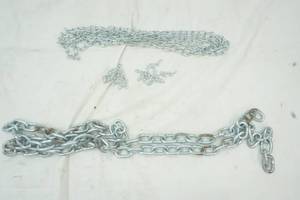 lot 353 image: Three Different Size Chains (length unknown)