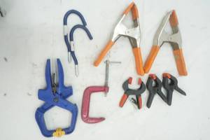 lot 395 image: Variety of Clamps