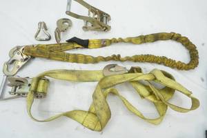 lot 401 image: Shock Absorbing Lanyard and Die Town Strap Pieces