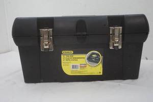 lot 414 image: Stanley tool box