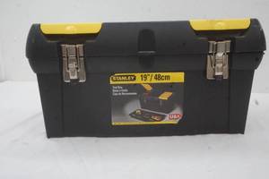 lot 415 image: Stanley tool box