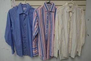 lot 432 image: dress shirts