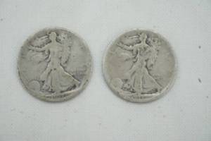 lot 455 image: walking liberty