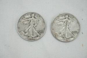 lot 456 image: walking liberty