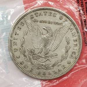 1879 Morgan Silver Dollar--VF--in Sealed Littleton Pkg