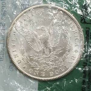 1899-O Morgan Silver Dollar, Uncirculated in Sealed Littleton Pkg
