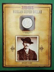 1881-S Morgan Silver Dollar, Uncirculated