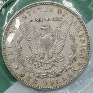 1888 Morgan Silver Dollar, XF in Sealed Littleton Pkg