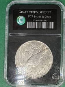 1922 Silver Peace Dollar, PCS Uncirculated