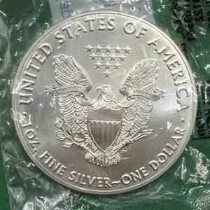 2016 American Silver Eagle, Uncirculated in Sealed Littleton Pkg