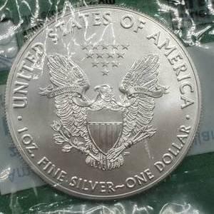 2017 American Silver Eagle, Uncirculated in Sealed Littleton Pkg