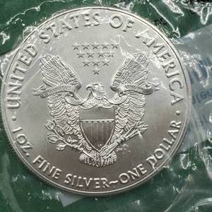 2017 American Silver Eagle, Uncirculated in Sealed Littleton Pkg