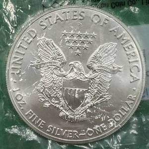 2011 American Silver Eagle, Uncirculated in Littleton Pkg