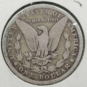 1890-O Morgan Silver Dollar