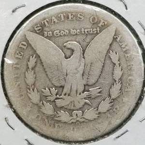 1896-O Morgan Silver Dollar