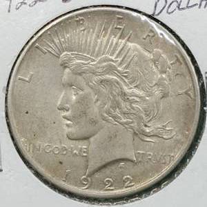 1922-D Peace Dollar