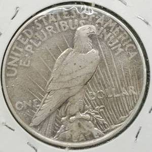 1927-D Peace Dollar