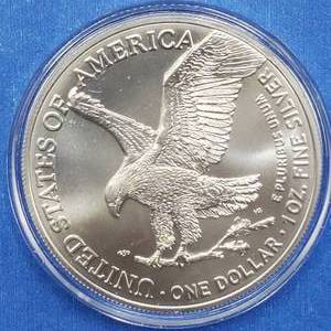 2021 American Silver Eagle in Airtite - New Reverse