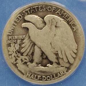 1916-S Walking Liberty Half Dollar, ANACS AG 3, RARE