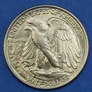 Beautiful 1945 Walking Liberry Half Dollar, High Luster