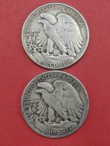 1944 & 1944-D Walking Liberty Half Dollars