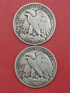 1944-S & 1944 Walking Liberty Half Dollars