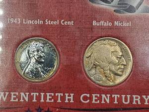 18 V-Nickels Plus 2 more coins--see photos