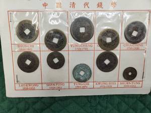 VERY Old Chinese Coins--1644 to 1911--see photos