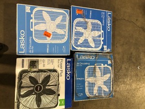lot 6 image: Lot of Assorted Fans Various Models and Conditions Customer Returns See Pictures