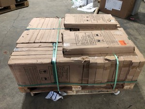 lot 28 image: 28 Boxes  of MSI Montauk Black 12 in. x 24 in. Gauged Slate Floor and Wall Tile (10 sq. ft.  case) Customer Returns See Pictures