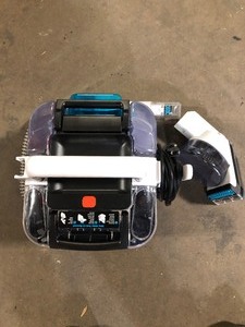 lot 30 image: Shark StainStriker Portable Corded Upholstery, Car, Rug and Carpet Cleaner with Spot and Pet Odor Remover in White  Customer Returns See Pictures