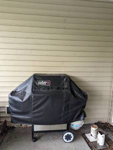 lot 73 image: Weber  Genesis Silver Gas Grill