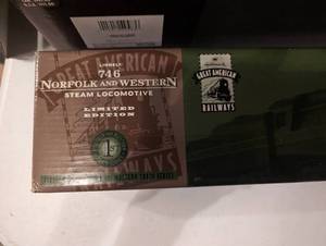 lot 84 image: Lionel Norfolk and Western Train series