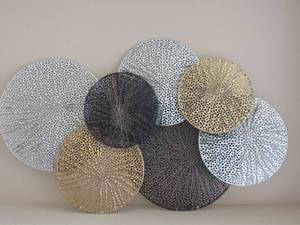 lot 97 image: Metal wall art