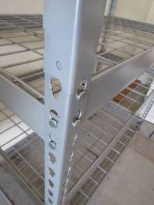 lot 119 image: Built Commercial Shelving