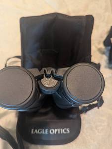 lot 252 image: 3 pair of Binoculars Eagle Optics, Olympus, Eddie Bauer