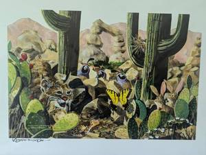 lot 272 image: Hand signed Prints  Robert Marble