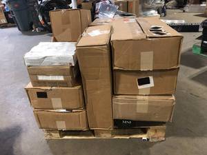 Pallet of Mixed Assorted Flooring Various Models and Conditions Customer Returns See Pictures