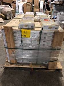 42 Boxes of Lifeproof Arches Natural 12 MIL x 7 in. x 48 in. Waterproof Click Lock Luxury Vinyl Plank Flooring (19.02 sq. ft.case)  Customer Returns See Pictures