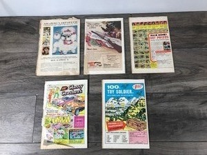 lot 236 image: Lot of 5 Vintage Comic Books - List of Comics is listed in description