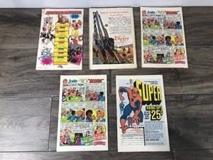 lot 237 image: Lot of 5 Vintage Comic Books - List of comics is listed in description