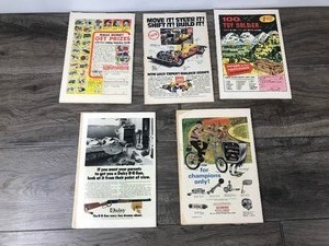 lot 238 image: Lot of 5 Vintage Comic Books - List of comics is listed in description